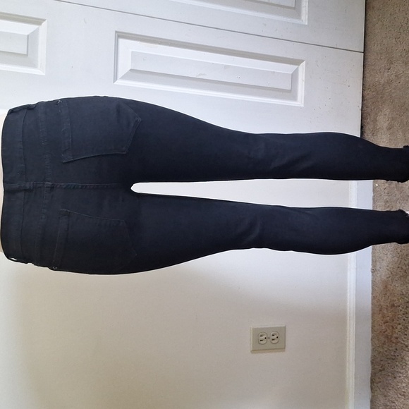 Kensie Effortless Ankle Mid Rise Black Jeans Size 8 - Picture 3 of 9